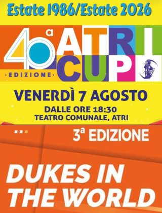 Locandina evento 7 agosto 2026